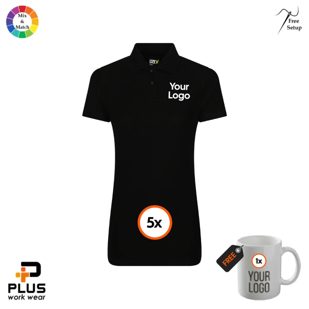Pro RTX Ladies Polo Essential 5-Pack