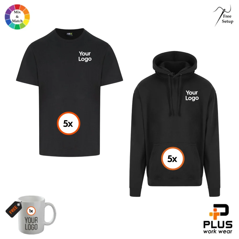 Pro RTX Ladies T-Shirt + Hoodie 5x